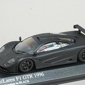 ミニチャンプス PMA / KYOSHO 京商 1/43 McLaren マクラーレン F1 GTR 1996 ホモロゲーション ブラックシリーズ 533164393の画像1