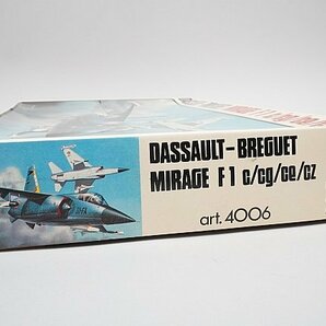 ★ ESCI エッシー 1/48 Dassault-Breguet Mirage F1 c/cg/ce/cz ダッソー ブレゲ プラモデル 4006の画像2