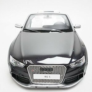 GTスピリット 1/18 AUDI アウディ RS5 カブリオレ ブラック ※難あり ジャンク品 GTS093の画像2