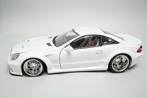 Maisto マイスト 1/18 Mercedes Benz メルセデスベンツ SL63 AMG ホワイト ※難あり ジャンク品