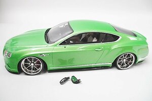 GT SPIRIT / GT スピリット 1/18 Bentley ベントレー コンチネンタル GTV8S グリーン ※難有・ジャンク品 GT077