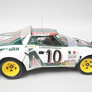 京商 KYOSHO 1/18 LANCIA ランチア ストラトス HF 1976 モンテカルロラリー 優勝車 #10 08134Aの画像3