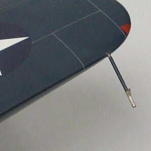 ★ WINGCLUB ウィングクラブ グラマン F-6F-3 ヘルキャット アメリカ空軍 木製 全長約29cm 主翼幅約38cm ※ジャンク品の画像8