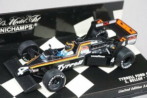 ミニチャンプス PMA 1/43 Tyrrell Ford ティレル フォード 012 S.ベロフ 1984 #4 400840004