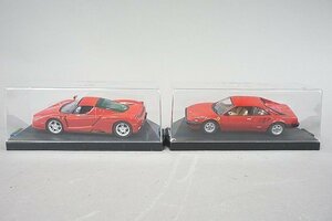 ixo イクソ 1/43 Ferrari フェラーリ Enzo エンツォ フェラーリ レッド / MONDIAL モンディアル レッド 本体のみ 2点セット