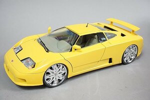 Bburago ブラーゴ 1/18 Bugatti ブガッティ EB110 1991 イエロー ※ジャンク品 難あり 3045