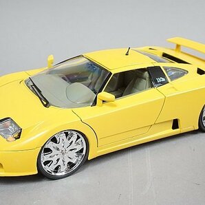 Bburago ブラーゴ 1/18 Bugatti ブガッティ EB110 1991 イエロー ※ジャンク品 難あり 3045の画像1