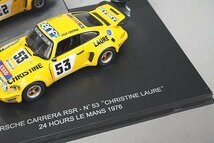 EAGLE COLLECTIBLES / ユニバーサルホビー 1/43 Porsche ポルシェ カレラ RSR CHRISTINE LAURE 24H LM ルマン 1976 #53 E1135_画像2