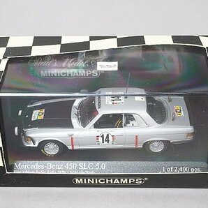 ミニチャンプス PMA 1/43 Mercedes Benz メルセデスベンツ 450 SLC 5.0 サファリラリー 西アフリカ 1979 #14 430793914の画像6