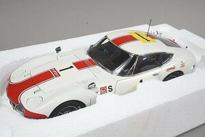 AUTOart オートアート 1/18 Toyota トヨタ 2000GT 富士24時間耐久 1967 優勝車 #1 86715