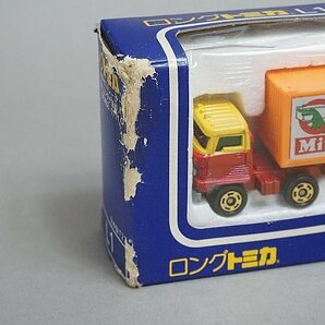 LONG TOMICA ロングトミカ 1/110 HINO 日野 セミトレーナー 海上コンテナ運搬車 T27 日本製 L1の画像8