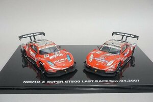 EBBRO エブロ 1/43 NISSAN 日産 ニスモ Z スーパーGT500 ラストレース 2007 #22 / #23 43983