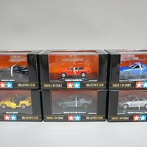 TAMIYA タミヤ 1/64 コレクターズクラブ ジャパニーズスポーツカー 日産 スカイライン GT-R Vスペック R34 ブルー など6点セットの画像2