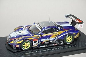 EBBRO エブロ 1/43 LEXUS レクサス ウェッズスポーツ アドバン SC430 スーパーGT500 2011 #19 44551