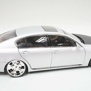 AUTOart オートアート 1/18 LEXUS レクサス GS430 2006 マーキュリーメタリック シルバー ※難有・ジャンク品 78801の画像3