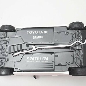 京商 KYOSHO 1/18 TOYOTA トヨタ 86 GT ホワイトパール SAMURAIシリーズ 静岡ホビーショー 2017 ※難有・ジャンク品 ② KSR18018Wの画像5