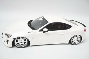 京商 KYOSHO 1/18 TOYOTA トヨタ 86 GT ホワイトパール SAMURAIシリーズ 静岡ホビーショー 2017 ※難有・ジャンク品 ① KSR18018W