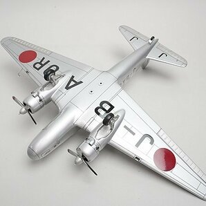 ★ WINGCLUB ウィングクラブ 三菱 キ-57 百式輸送機 大日本帝国陸軍 J-BAOR 木製 全長約29cm 主翼幅約40cm ※ジャンク品の画像3