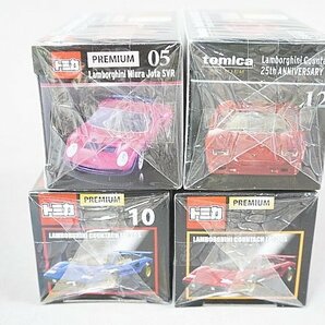 TOMICA トミカ プレミアム ランボルギーニ イオタ SVR / カウンタック LP500S / カウンタック 25th アニバーサリー など4台セットの画像3