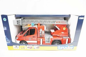 Bruder голубой da-1/16 Mercedes Benz пожарная машина звук свет 02532