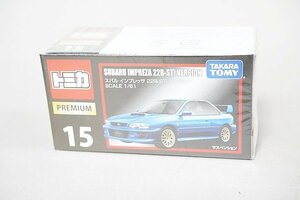 TOMICA トミカ プレミアム 1/61 15 スバル インプレッサ 22B-STi バージョン ブルー