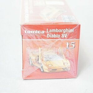 TOMICA トミカ プレミアム 1/62 15 ランボルギーニ ディアブロ SV オレンジ トミカプレミアム発売記念仕様の画像3