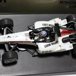 ▽ MINICHAMPS ミニチャンプス 1/18 B.A.R HONDA バー ホンダ SHOWCAR 2005 J.BUTTON 1 OF 2.106pcs ミニカー #4 100050073の画像1