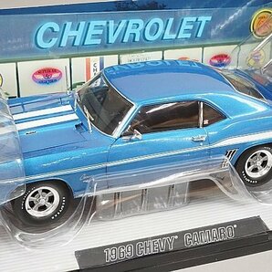 Highway61 1/18 Chevrolet シボレー Yenko Camaro イェンコ カマロ 1969 ブルー 50389の画像1