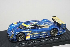 EBBRO エブロ 1/43 Privee Zurich 紫電 スーパーGT 2006 #2 43821