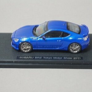 EBBRO エブロ 1/43 SUBARU スバル BRZ Tokyo Motor Show 2011 WRブルー 44902の画像1