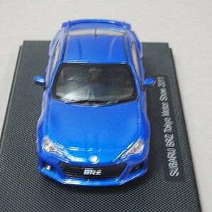 EBBRO エブロ 1/43 SUBARU スバル BRZ Tokyo Motor Show 2011 WRブルー 44902の画像2