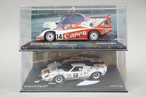 Altaya アルタヤ 1/43 フォード GT 40 24h ルマン 1969 / ポルシェ 956 24h ルマン 1983 など2点セット ※外箱等欠品