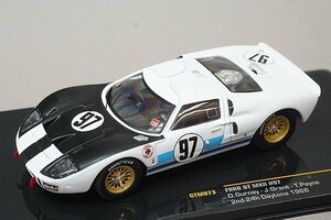 ixo Ixo 1/43 Ford Ford GT MKII 24h Daytona 2 ранг 1966 #97 GTM073