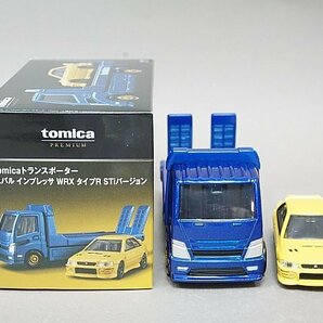 TOMICA トミカ プレミアム tomica トランスポーター / 1/61 スバル インプレッサ WRX タイプR STIバージョンの画像2