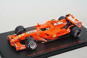 RedLine レッドライン 1/43 Ferrari フェラーリ F2007 バーレーン F1 GP 2007 #5 マルボロ仕様 RL141