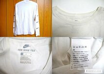 ▽♪ NIKE ナイキ 半袖Tシャツ 長袖Tシャツ ロンT 4点セット 白・黒・水色 S・M_画像3