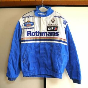 ▽ sparco スパルコ Rothmans ロスマンズ RENAULT ルノー レーシングジャケット ジャンパー 青の画像1