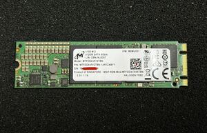 (( period of use 1286 hour *1 sheets limitation!)) Micron 1100 TCL SSD 512GB MTFDDAV512TBNP NGFF M.2 2280