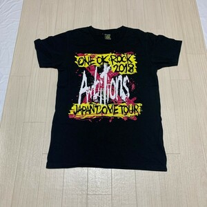 AMUSE アミューズ ONE OK ROCK Tシャツ 半袖 2018 Anbitions JAPAN DOME TOUR　ブラック　サイズM　ライブT