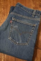 ＠美品 色落ち綺麗 米国製 Levi's リーバイス 505d19 ひげ アメリカ古着 IVY_画像7