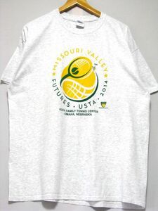 ＠美品 USTA 全米テニス協会 Tシャツ t679 XL アメリカ古着 ビックサイズ にしこり