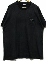 ＠美品 ヘインズ Hanes ラクダ Tシャツt813 XL アメリカ古着 ビックサイズ ブラック_画像1