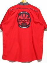 ＠美品 マックツールズ MAC TOOLS 半袖ワークシャツwr369 XL アメリカ古着 ビックサイズ レーシング メカニック_画像2