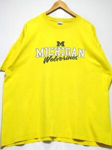 ＠美品 GILDAN ギルダン Tシャツt898 アメリカ古着 XXL 大きなサイズ ビビビックサイズ ミシガン