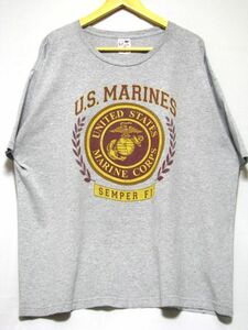 ＠アメリカ製 U.S.MARINES Semper Fi Tシャツ t641 XXL United States Marine Corps アメリカ古着 太平洋海兵隊 第3海兵航空団