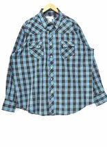 ＠美品 ラングラー Wrangler 長袖ウエスタンシャツw519 XXl アメリカ古着 ビックサイズ 大きいサイズ_画像1