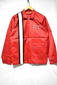 ＠未使用 80年代 デッドストック CUSTOM JACKETS レーシングジャケットj430 S 80年代 70年代 アメリカ古着 カークラブ ビンテージ