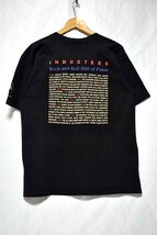 ＠美品 米国製 built4 ROCK ロックンロール殿堂 Tシャツtt129 L US古着 ビックサイズ バディホリー ジェームスブラウン スモーキーロビンソ_画像2