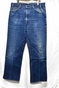 ＠美品 米国製 雰囲気漂う 色落ち綺麗 リーバイス Levi's 517ブーツカットd837 38x34 アメリカ古着 サドルマン