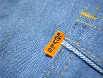 ＠未使用 70's デッドストック Levi's For men ソフトデニムパンツd364 ヒッピー 昭和 レトロ 70年代 TALON42_画像10